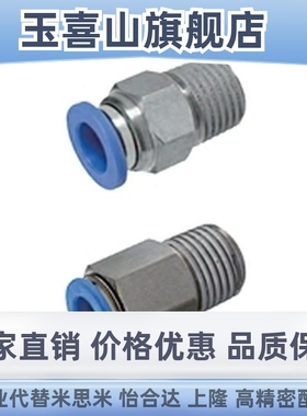 快速接头 外螺纹接头 圆形 PACK-EPFS-4-6-8-10-12-1-2--M5