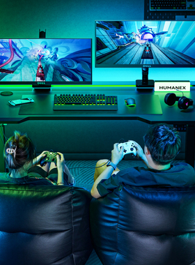 【618新品】松能X电竞升降桌X3电脑桌台式游戏桌子双电机电竞桌