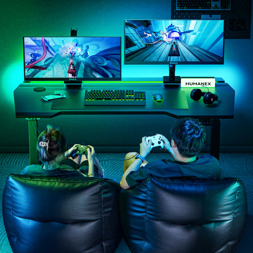 【618新品】松能X电竞升降桌X3电脑桌台式游戏桌子双电机电竞桌