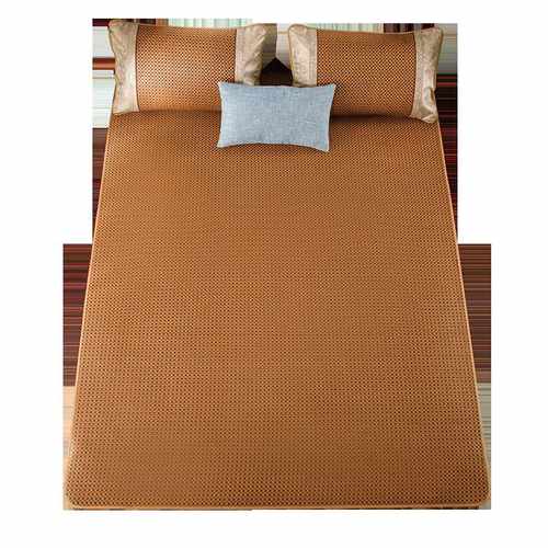 凉席家用藤席夏季裸睡两用草席可折叠竹席冰丝学生宿舍单人席子米