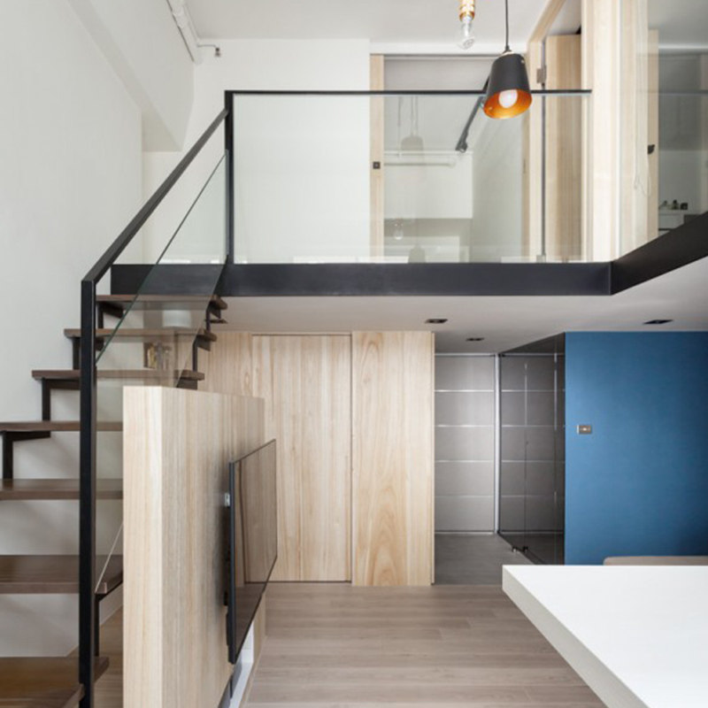 成都钢结构阁楼搭建复式商铺loft公寓隔层工字钢现浇平台楼梯定制