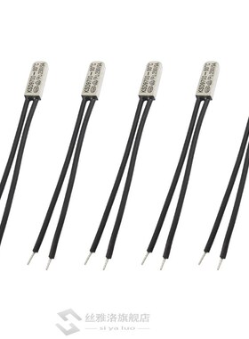 10 Pcs Bimetal Temperature Control Switch Thermostat 80C N.C