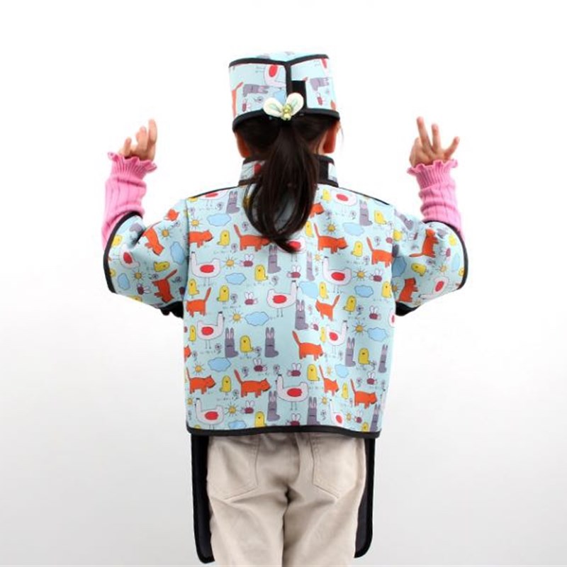 儿童防核辐射服铅衣CT防核生化x射线防护粒子放S射铅衣辐射防护服