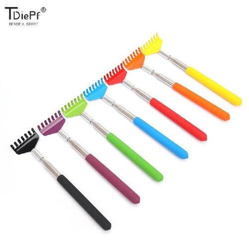 热销1PCS Stainless Steel Claw Back scraper Telescopic