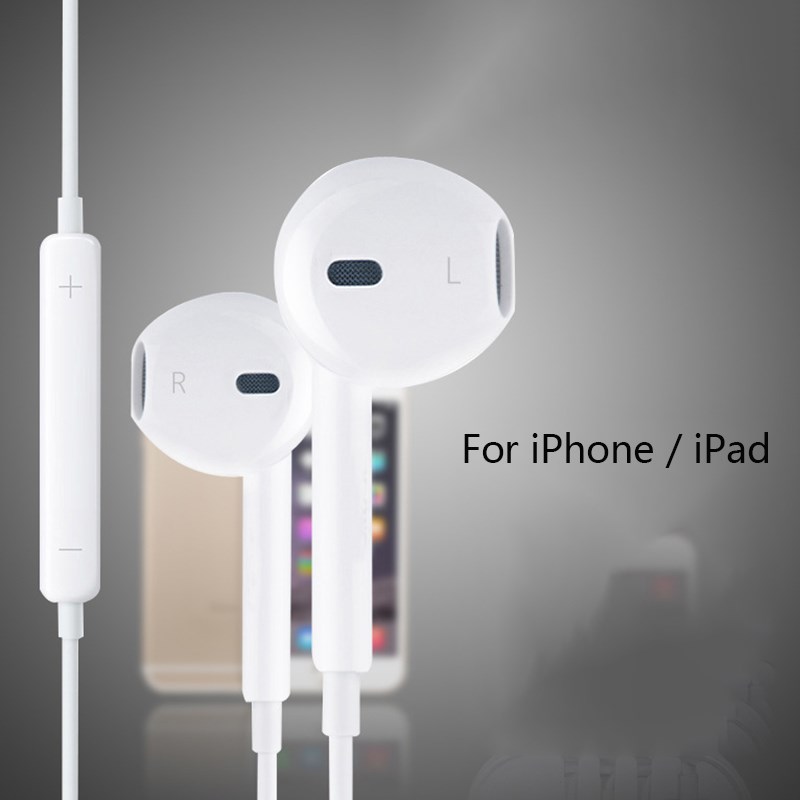 In Ear Earphone for iPhone 7 8 Plus X XR XS MAX 11 Pro Max S