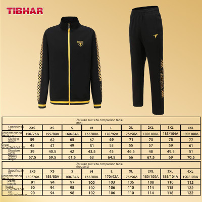 极速Tibhar 2021 men women Table tennis clothes sportswear Lo