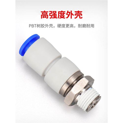 XZG11-D4-D6-D8-D10-M12-M5-M6-1-2-3-4-A经济型高速旋转弯通接头