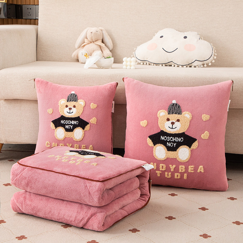 加厚抱枕被子两用办公室沙发午睡空调毯子汽车靠垫枕头被子二合一,居家布艺,靠垫/抱枕,淘宝优惠券,粉丝福利购,淘宝优惠卷