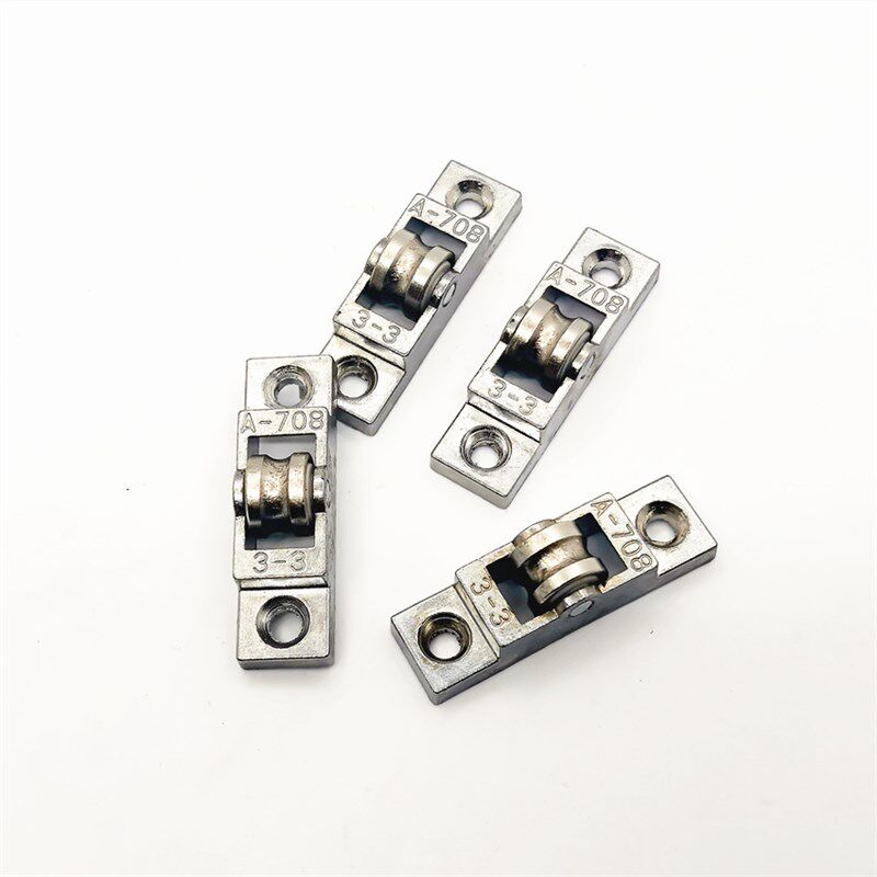 商用冰箱配件立式冷藏展示柜玻璃门滑轮a-203金属轮s-203缩门槽