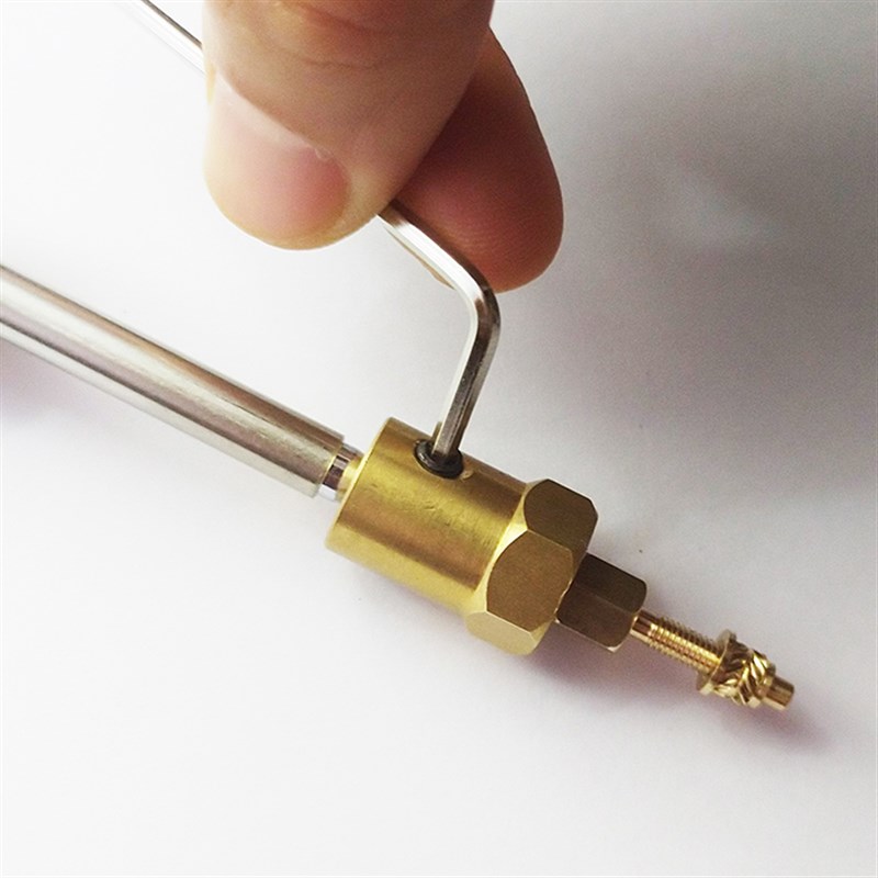 M1.4-1.6-2-2.5/M3-6热熔铜螺母植入工具T12导热铜螺母植入塑胶