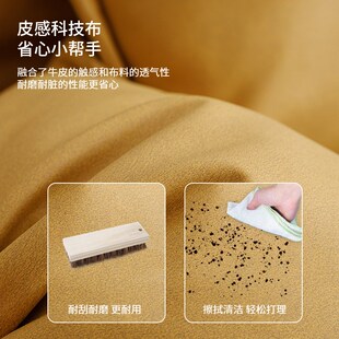 懒人沙发双人小户型科技布卧室榻榻米日式阳台地垫式折叠小沙发