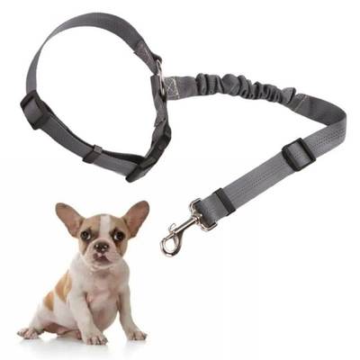 网红Adjustable Dog Seat Belt Pets Safety Leashes Retractable