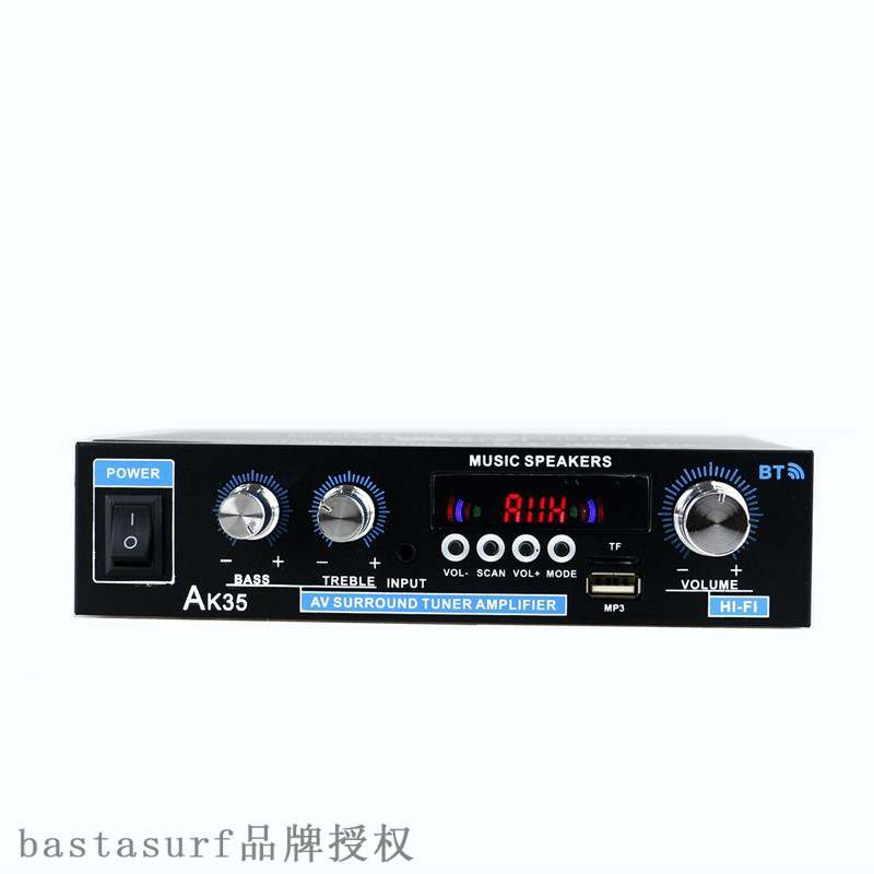 推荐Ak35 Bluetooth USB flash disk digital power amplifier tw