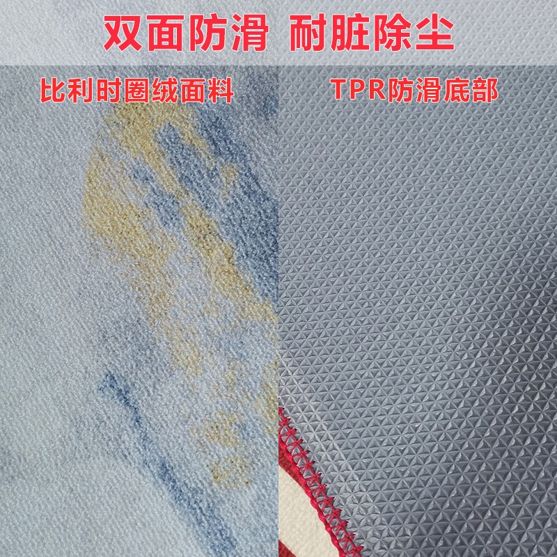 进门地垫入户门垫门口加厚玄关脚垫耐脏免洗可裁剪地毯门外蹭脚垫