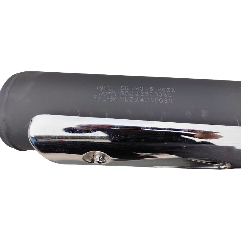 大运大阳摩托车配件DY125-9K骁驰DY125/150-23-51君豹排气管