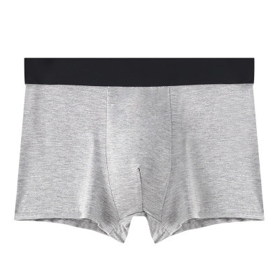 速发Semodel solid color men's underwear men's youth flat cor