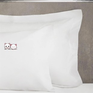 特大枕头套 55x80 60x9060x80特大号枕套大人纯棉不含芯超大一对装