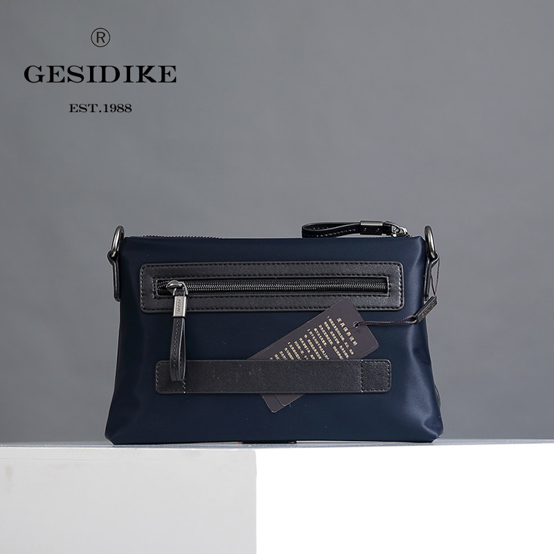 2021新款手包男帆布牛津布大容量时尚尼龙手拿包男士单肩斜挎潮小