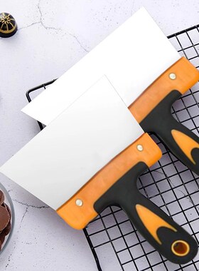 Coating Spatula for Chocolate Scraper Stainless Steel Dough