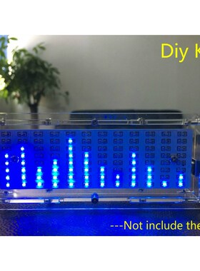 Singlechip LED Music Spectrum yzer Audio Level Indicator MP3