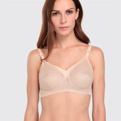 A27 无钢托女品质内衣夏季 超薄刺绣透气胸罩蕾丝显胸小文胸80B85A