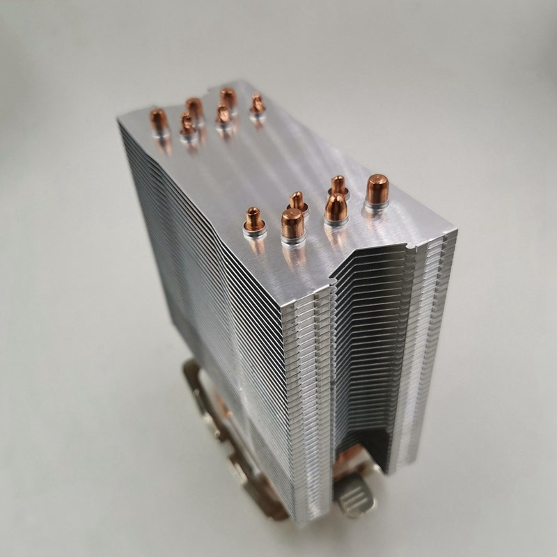 推荐12cm CPU Cooler Without Fan 6 Heat Pipe Fanless Cpu Heat