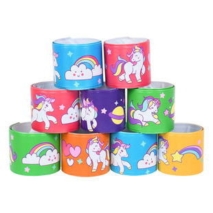 Circle Theme Girl Unicorn Clap Cartoon 1st 极速10pcs