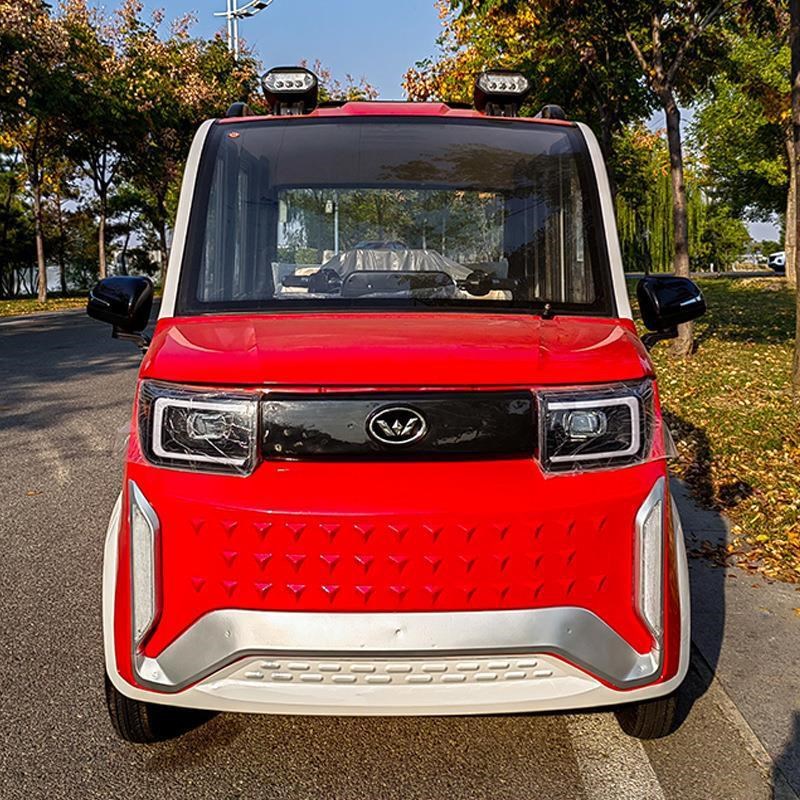 新能源四轮电动汽车成o人小型家用全封闭代步轿车油电两用接送孩