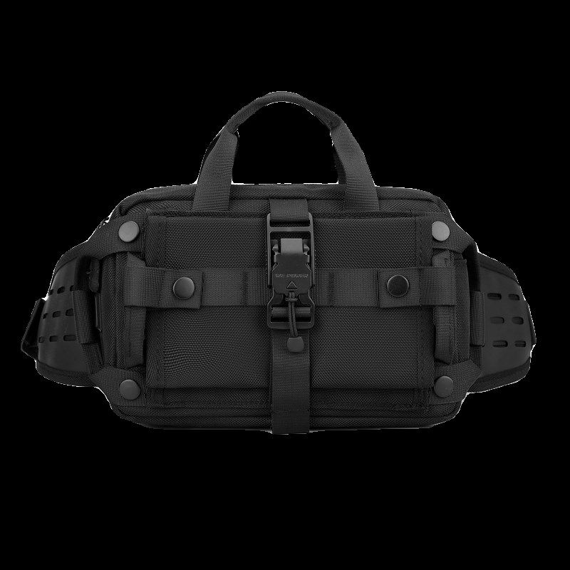 胸包男斜肩跨包腰包防水户外多功能运动休闲路亚包战术工具机能包