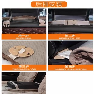 新款冬季后排汽车坐垫加热3人座三座座椅套一体长条加厚毛绒座套