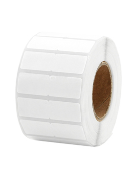 欣码空白珠d宝标签纸吊牌首饰标价签打印纸白色定制76*25*1000现