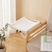 猫床猫挂床床边窗户猫咪木质挂床悬挂猫窝阳台四季 通用猫吊床