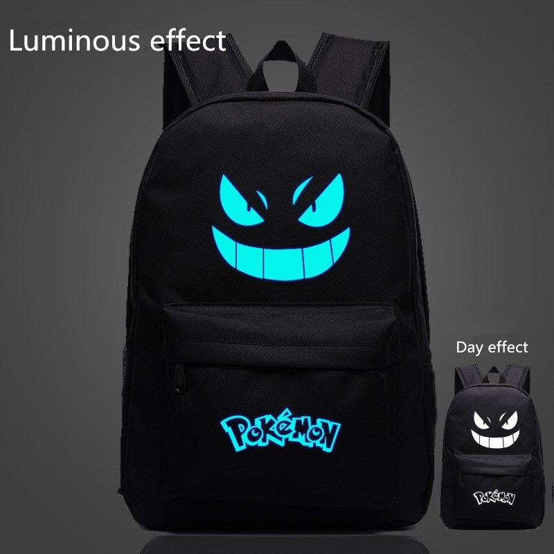 2016 hot selling  famous Pokemon Go Backpack Pokemon Gengar