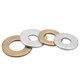 世剑M3M4M5M6M8M10M12 M24镀锌平垫圈GB97圆形垫片金属介子孔国标