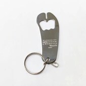 正确版 MMM风格 TABIu数字钥匙扣钛钢金属环扣挂件马蹄多功能开瓶