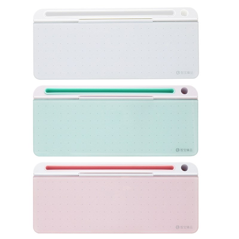 桌面键盘迷你小j白板写字板钢化玻璃黑板商务办公可擦写记事备忘