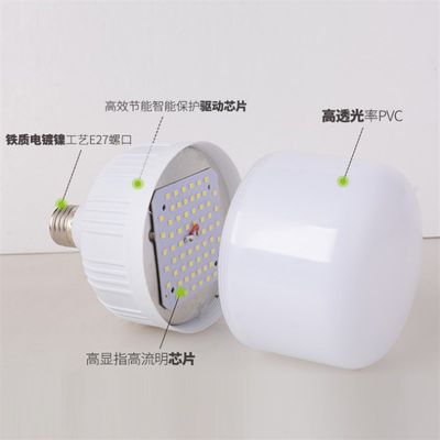 LED灯泡5w9w13w18w28w38w48w节能灯家用超亮e27螺口led照明防水