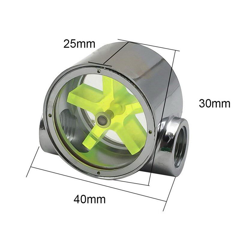 *Flow Meter Water Cooling Flow Indicator Meter copper Flow M