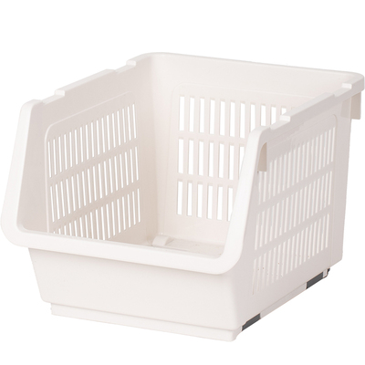 厨房蔬菜收纳篮菜篮收纳筐水果菜篮子置物架可叠加U塑料装放蔬果