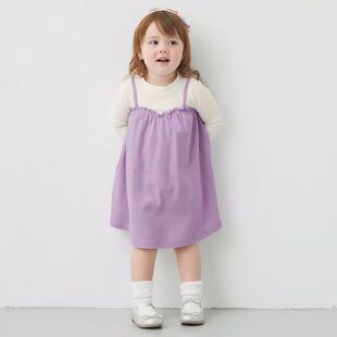 日系纯棉女童春秋季连衣裙儿童公主裙洋气秋天女孩裙子春天童装女