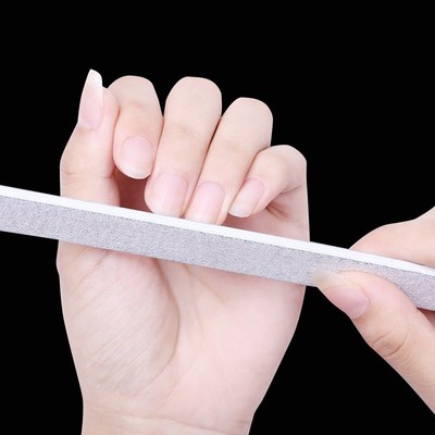 5 pcs/lot Nail File Lime 100/180 Double Side Sanding Buffer