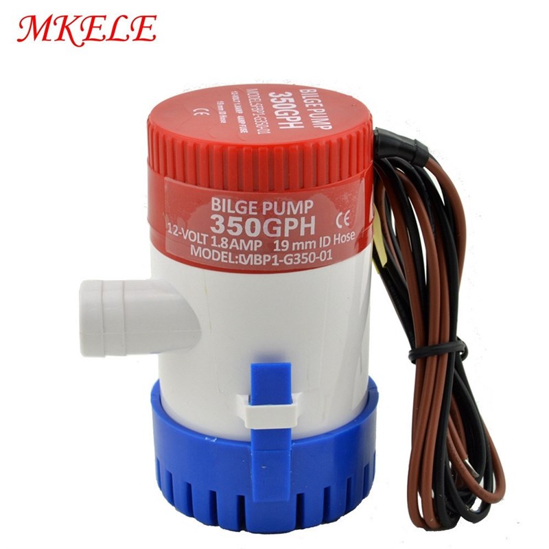 Bilge Pump Water 1100gph 750gph 500gph 350gph 12v 24v  Float