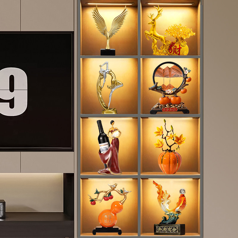 家用新房电视柜酒柜装饰品摆件家居客厅玄关工艺品乔迁新居礼物,家居饰品,落地摆件,淘宝优惠券,粉丝福利购,淘宝优惠卷