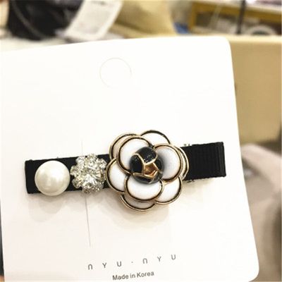 推荐Hair Clip Hairpin For Women Girl Camellia Flower Floral