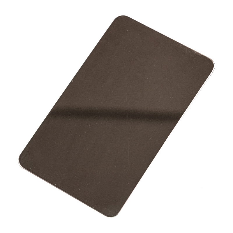 304不锈钢板彩色装饰板拉丝磨砂面古铜金真空精磨8k镜面可定 制