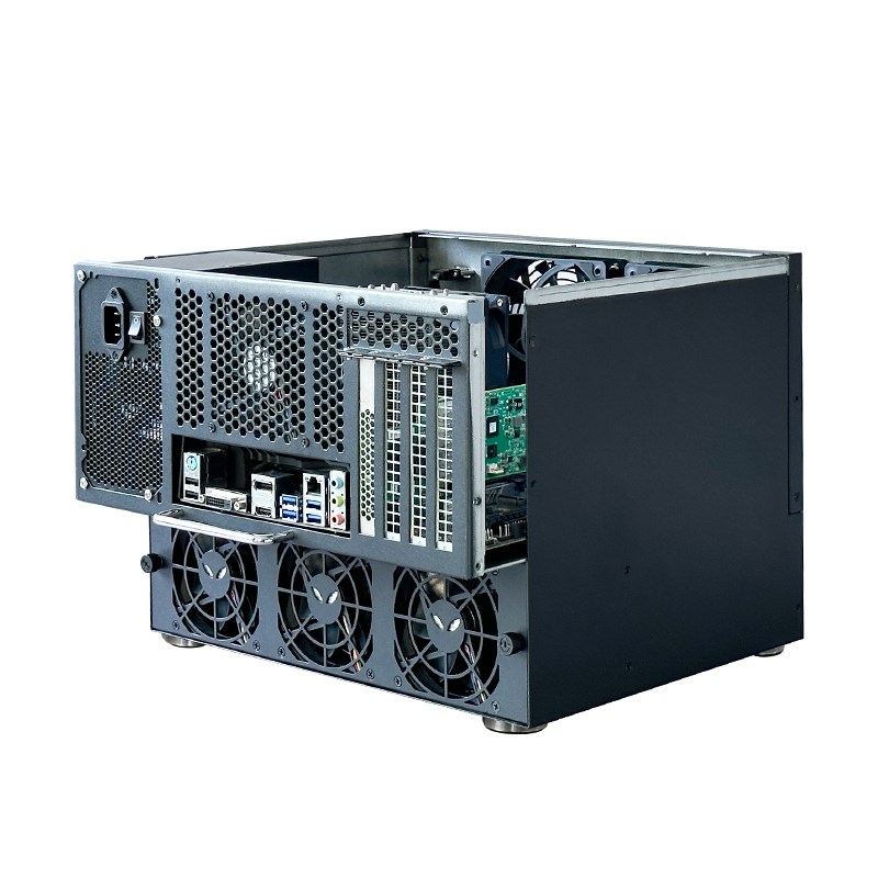 NAS机箱8盘位9盘位ATX电源群晖私有云企业家用MATX主板存储服务器