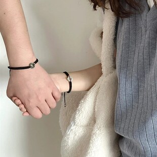 古代定情信物 一对侣手链侣款手绳礼纪念送女生古代定情信物 一