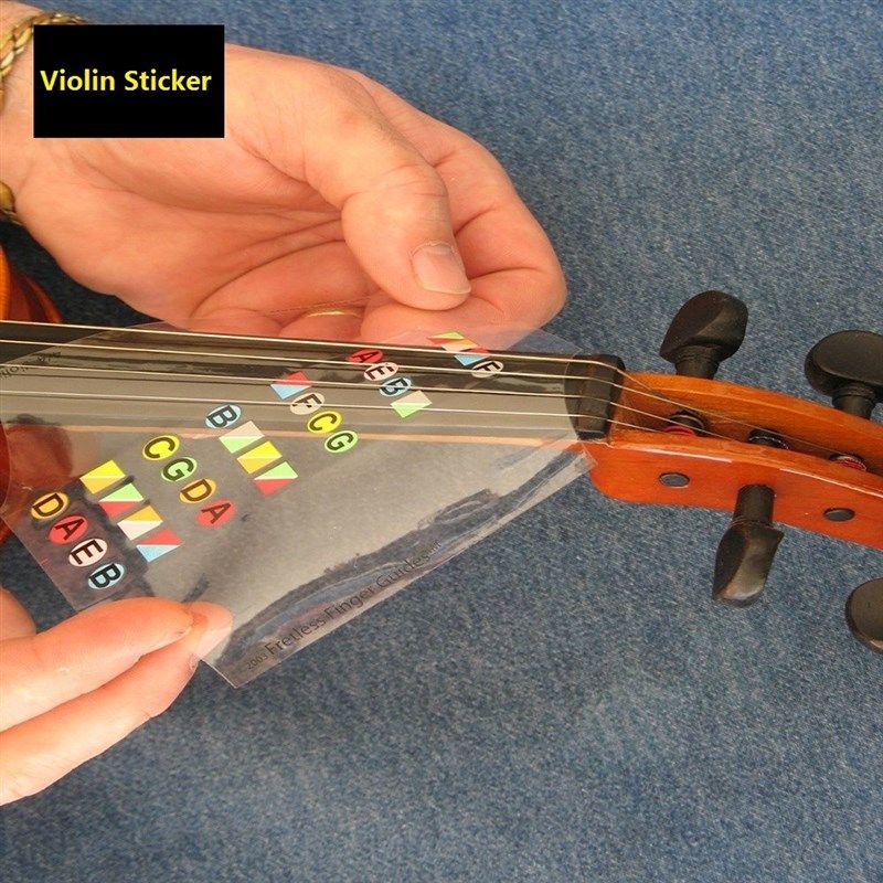 violin beginer learning tools 4/4 violin fiddle board chord