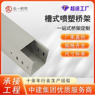 50玻璃钢桥架 线槽1P00 热浸锌槽式 喷塑电缆桥架304电缆托盘式