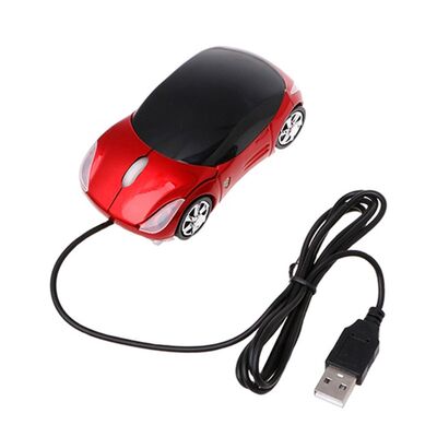 Protable Mini Car Shape USB Gaming Mouse 2.4G Durable Wired